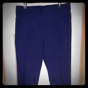 Midnight blue capri